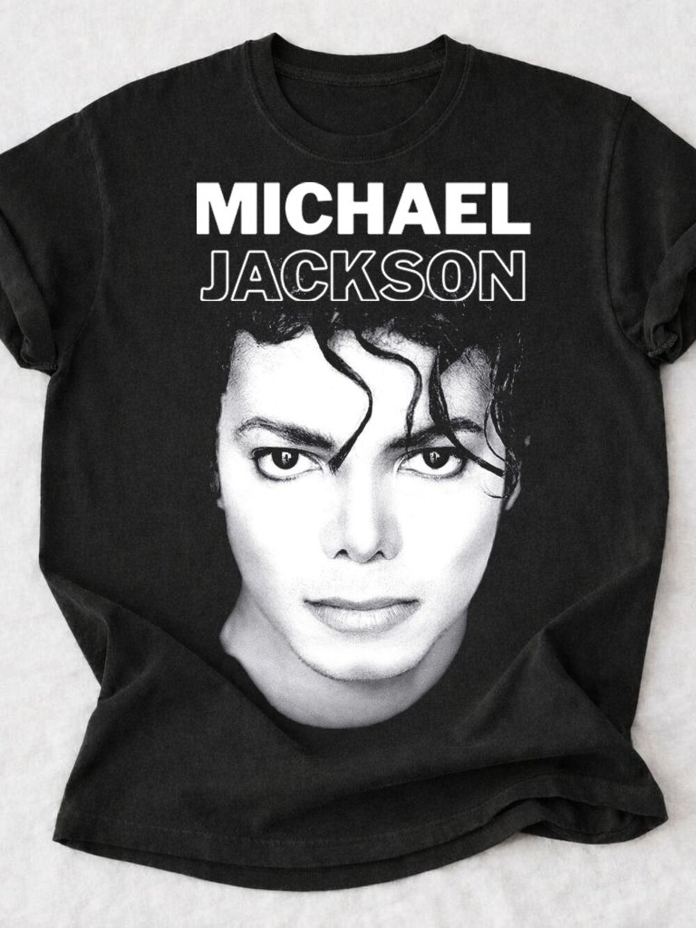Vintage Michael Jackson King Of Pop 90s Styles T-Shirt | Unisex Graphic Tee